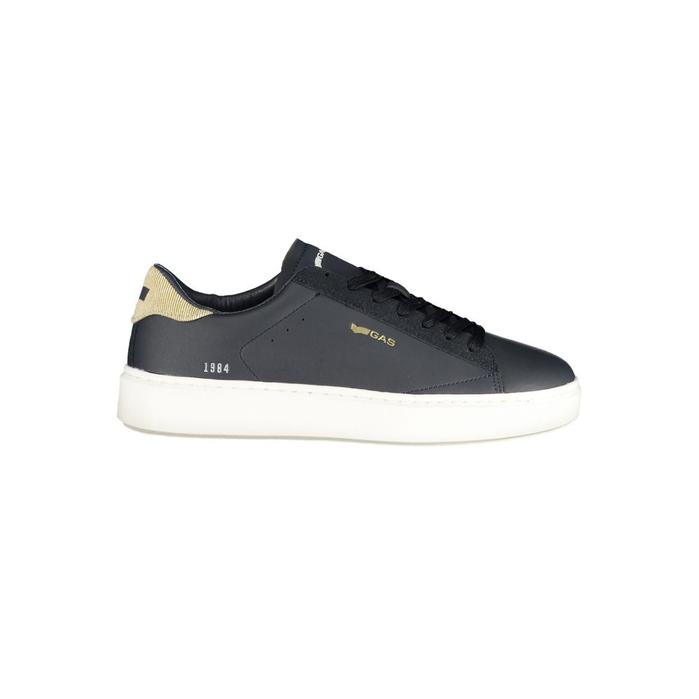 Gas Blu Polyurethane Men Sneaker