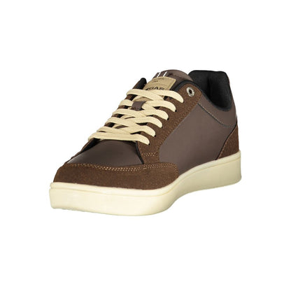 Gas Marrone Polyurethane Men Sneaker
