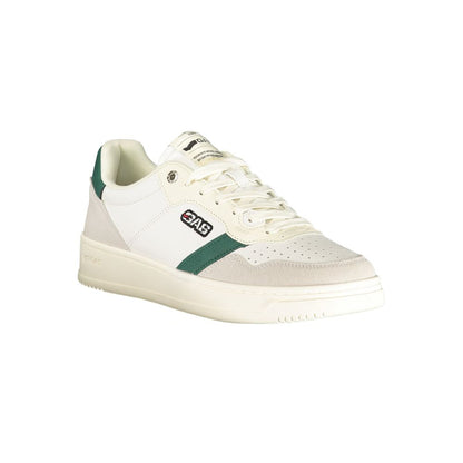 Gas White Polyurethane Men Sneaker