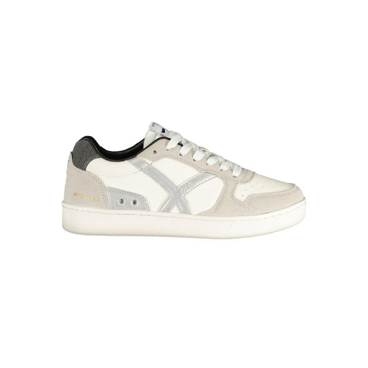 Gas Bianco Polyurethane Women Sneaker