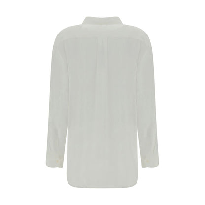 F.IT White Acetate Dress Shirt