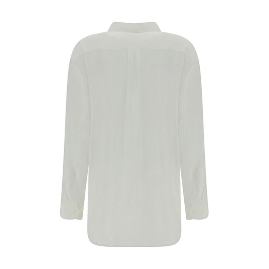 F.IT White Acetate Dress Shirt