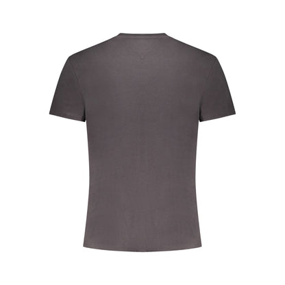 Tommy Hilfiger Grigio Cotton Men T-Shirt
