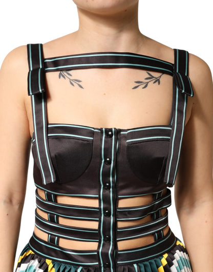 Philosophy di Lorenzo Serafini Multicolor Sleeveless A-line Dress