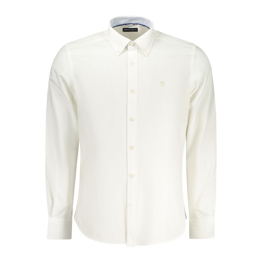 North Sails Bianco Cotton Men Shirt