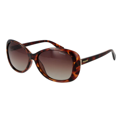 Polaroid Brown Plastic Sunglasses