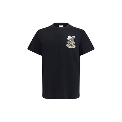 Moschino Black Cotton T-Shirt