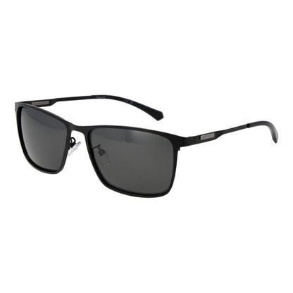 Polaroid Black Metal Sunglasses