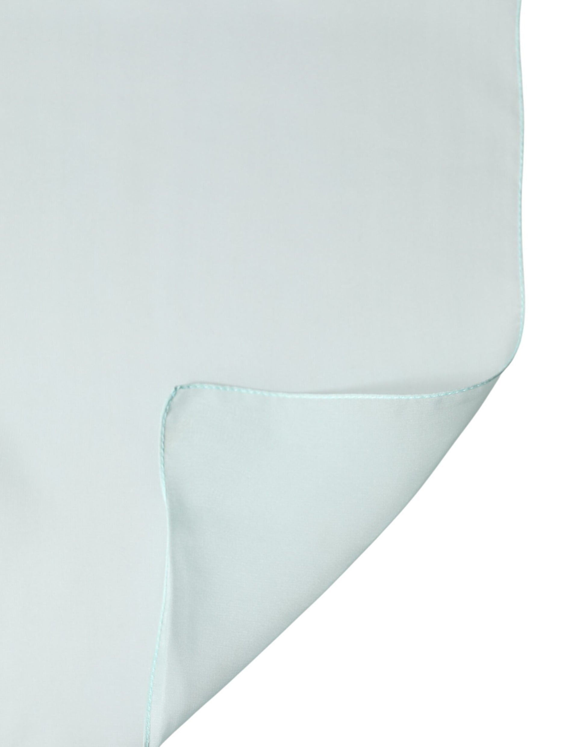 Dolce & Gabbana Light Teal Silk Stole Neck Wrap Shawl  Scarf