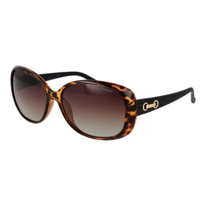 Polaroid Brown Plastic Sunglasses
