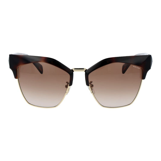 Police Brown Plastic Sunglasses