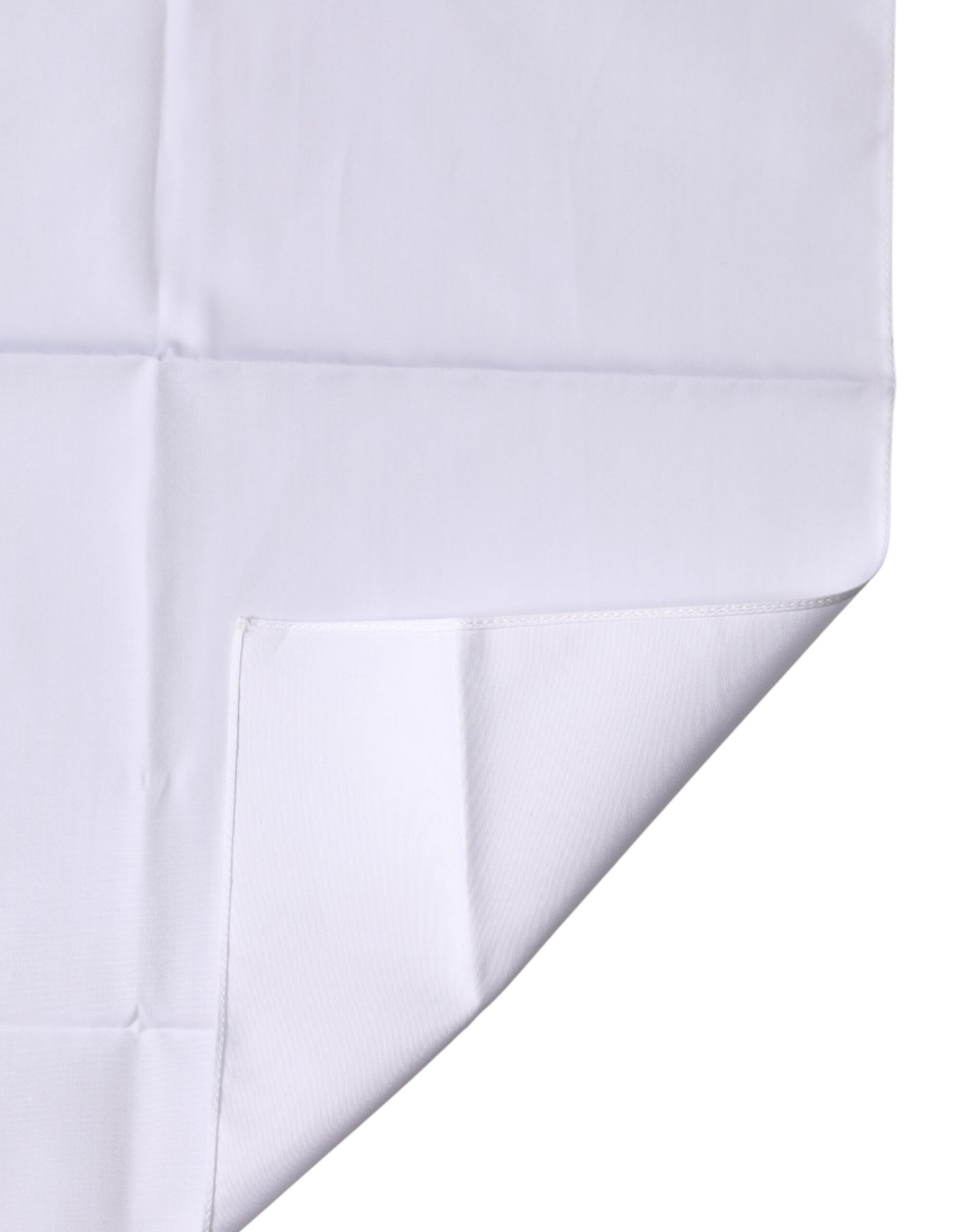 Dolce & Gabbana White Silk Lace Stole Square Foulard  Scarf