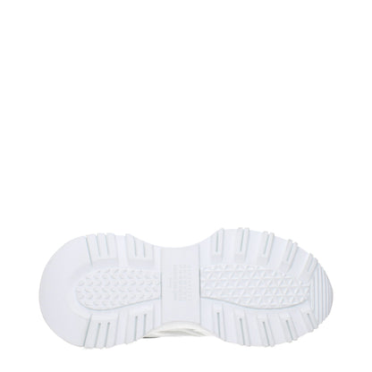 Maison Margiela White Fabric Athletic Sneakers