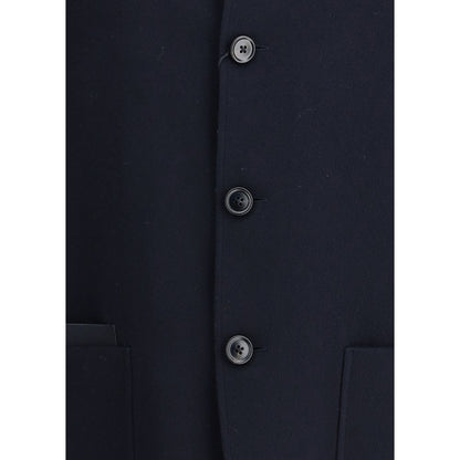 ZEGNA Blue Cashmere Coat