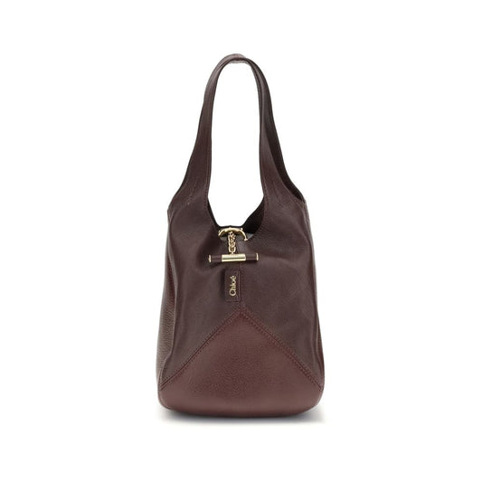 Chloé Brown Buffalo Leather Shoulder Bag
