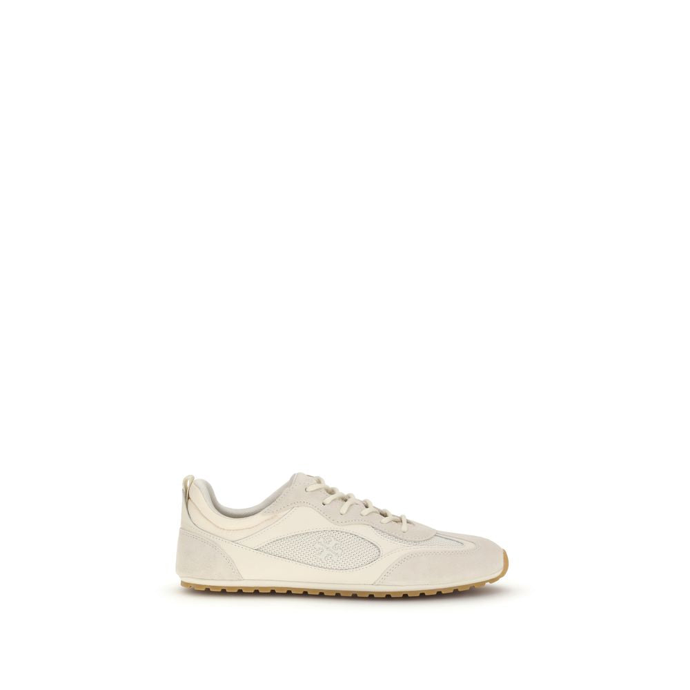 Tory Burch Beige Polyester Sneakers