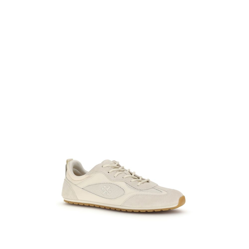 Tory Burch Beige Polyester Sneakers