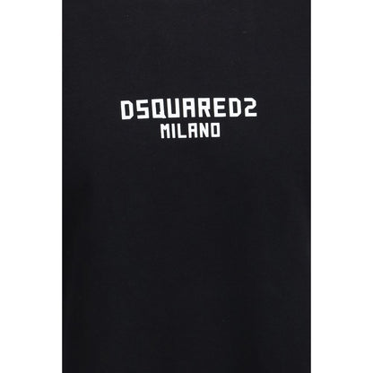 Dsquared² Black Cotton T-Shirt