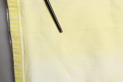 S.O.S Yellow Cotton Bootcut Low Waist Denim Trouser Jeans