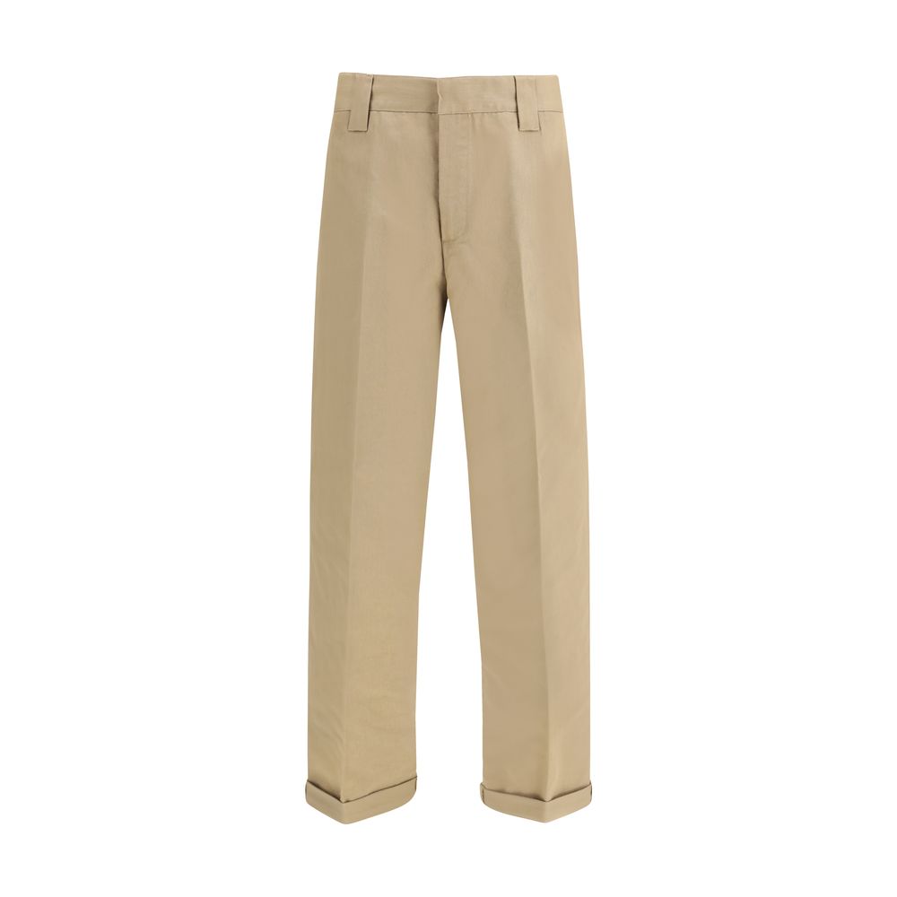 Golden Goose Bicolor Cotton Chino Pants