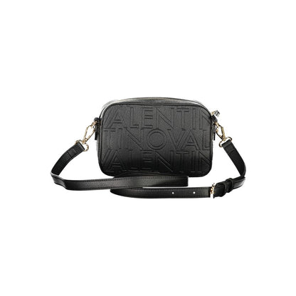 Mario Valentino Black Polyurethane Women Handbag