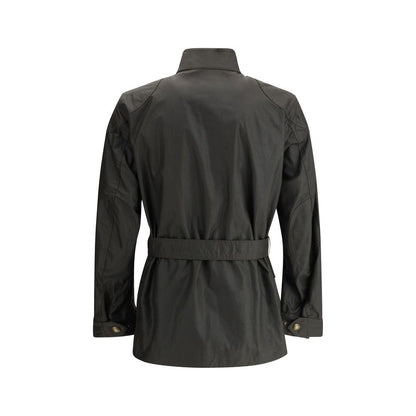 Belstaff Green Cotton Rain Coat