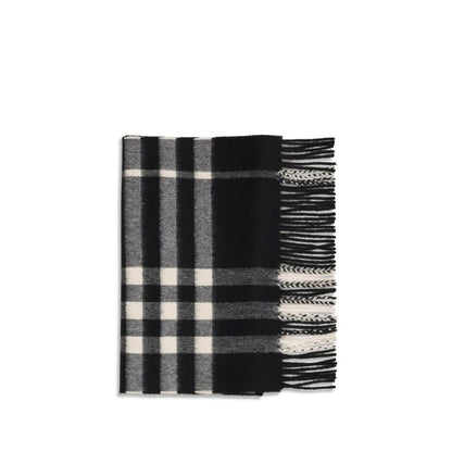 Burberry Black Cashmere Scarf