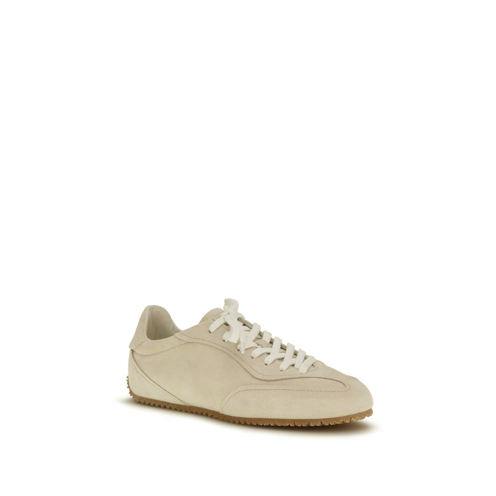 Axel Arigato Beige Calf Leather Bos Taurus Low Top Sneakers