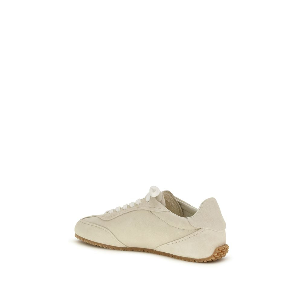 Axel Arigato Beige Calf Leather Bos Taurus Low Top Sneakers