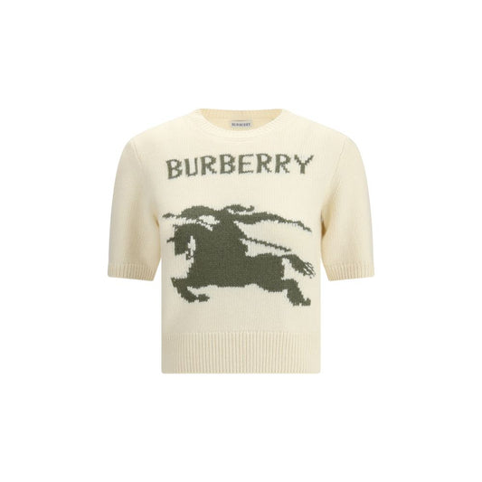 Burberry Cream Wool Sweatshirt