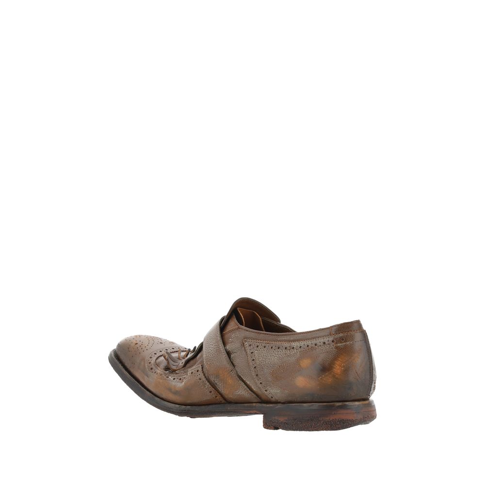Church's Brown Calf Leather Bos Taurus Slip-On Loafers