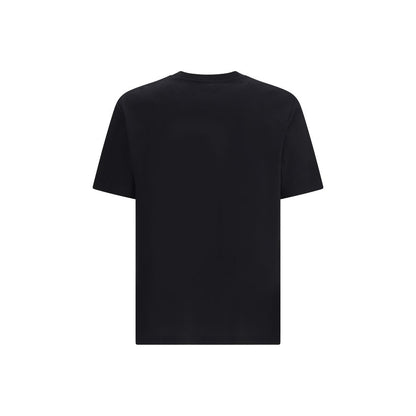 Balmain Black Cotton T-Shirt