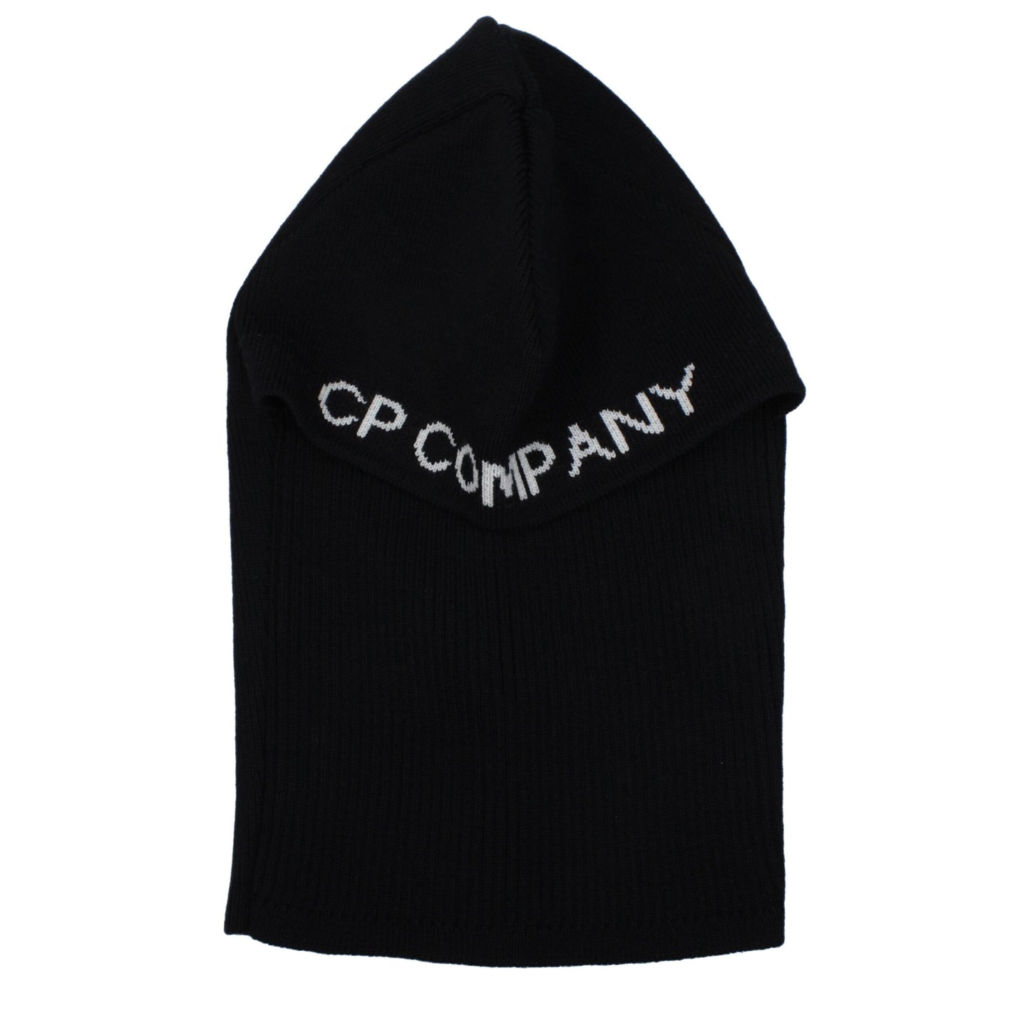 C.P. Company Black Wool Hat