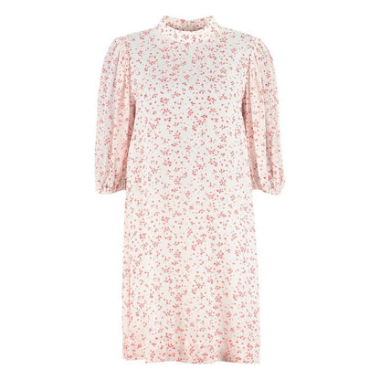 Ganni White Viscose Casual Dress