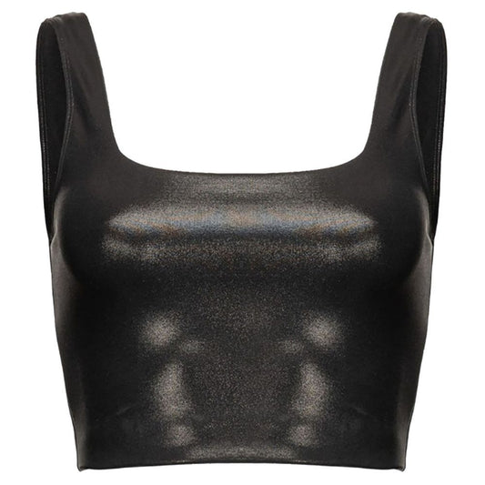 PINKO Black Nylon Top