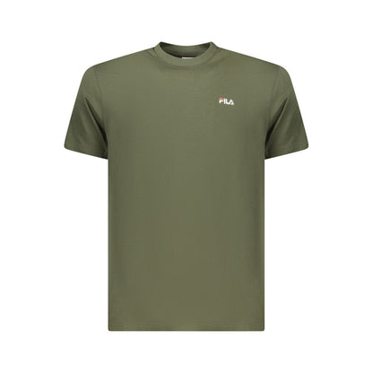 Fila Verde Cotton Men T-Shirt