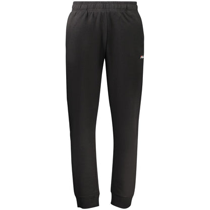Fila Black Cotton Joggers (Workout Pants)
