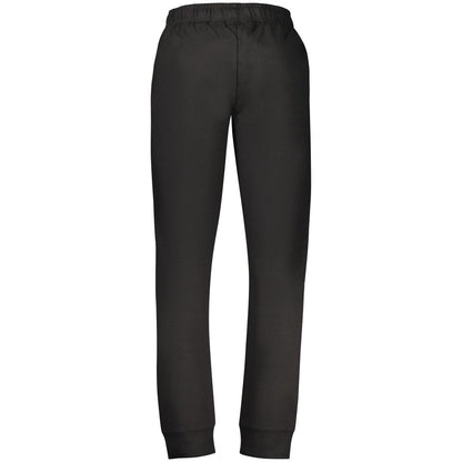 Fila Black Cotton Joggers (Workout Pants)