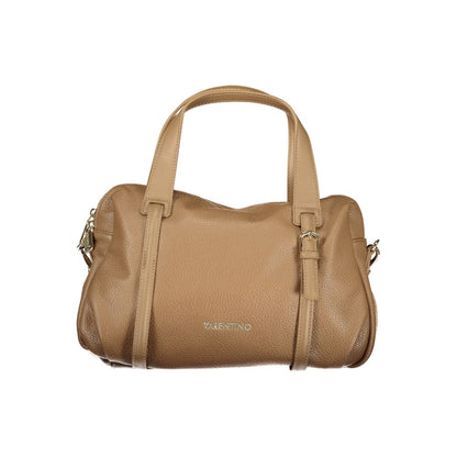 Valentino Brown Polyethylene Handbag