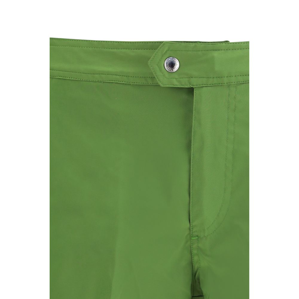 Tom Ford Bicolor Polyester Swim Shorts