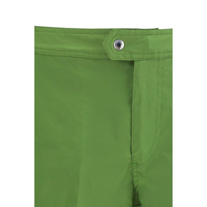 Tom Ford Bicolor Polyester Swim Shorts