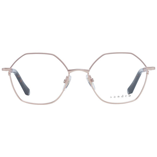 Sandro Gold Women Optical Frames