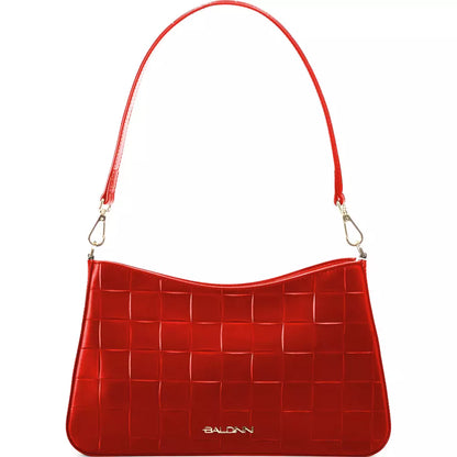 Baldinini Red Leather Handbag